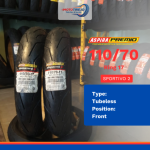 ASPIRA SPORTIVO 2 110/70 RING 17