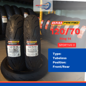 ASPIRA SPORTIVO 2 120/70 RING 14