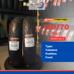 ASPIRA SPORTIVO 2 120/70 RING 17